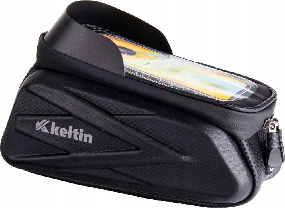 KELTIN Neperšlampamas krepšys - dviračio dėklas su Velcro užsegimu ir telefono laikikliu (40)
