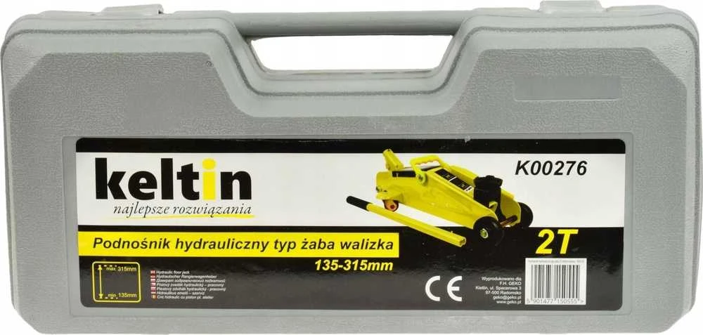 Hidraulinis keltuvas ant volelio. 2 t. 135–335 mm Keltin