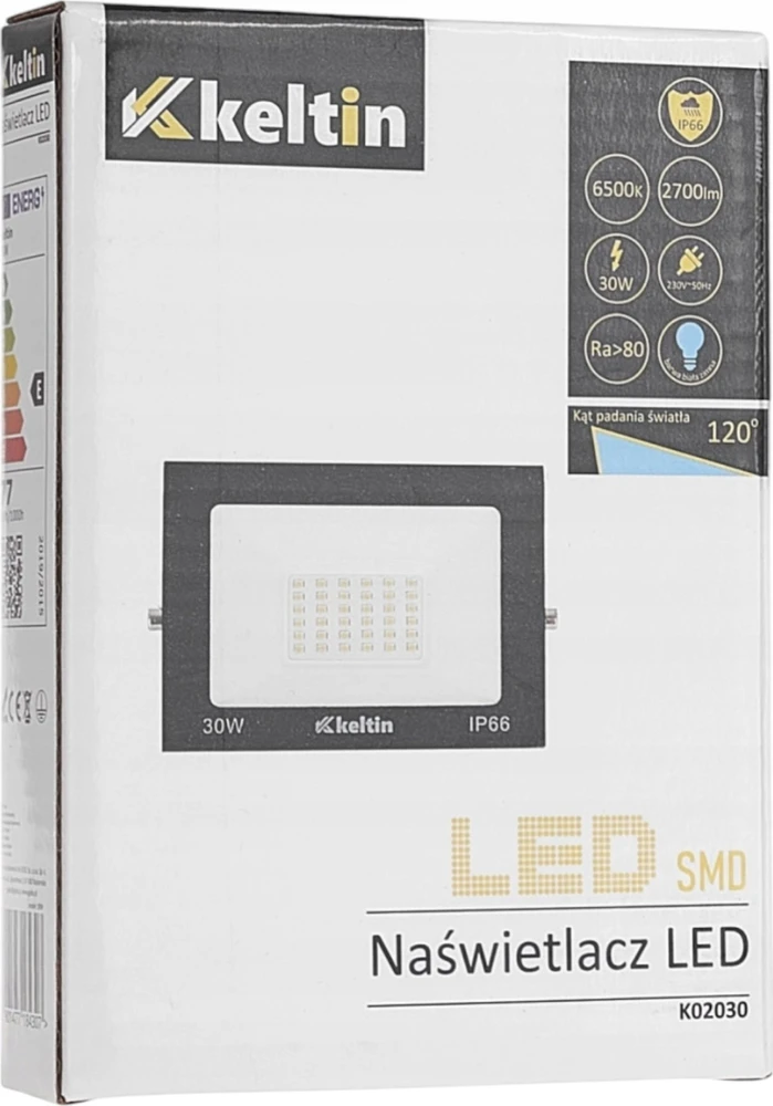 KELTIN prožektorius 30 W LED prožektorius – šaltai balta spalva 6500 K (80)