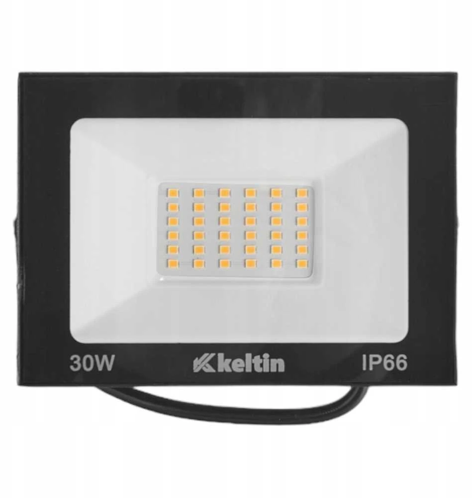 KELTIN prožektorius 30 W LED prožektorius – šiltai balta spalva 2700 K (80)