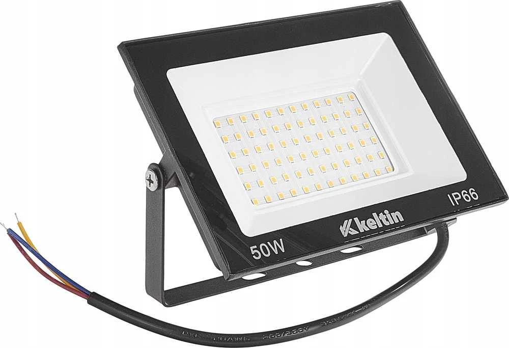 KELTIN prožektorius 50 W LED prožektorius – šiltai balta spalva 2700 K (50)