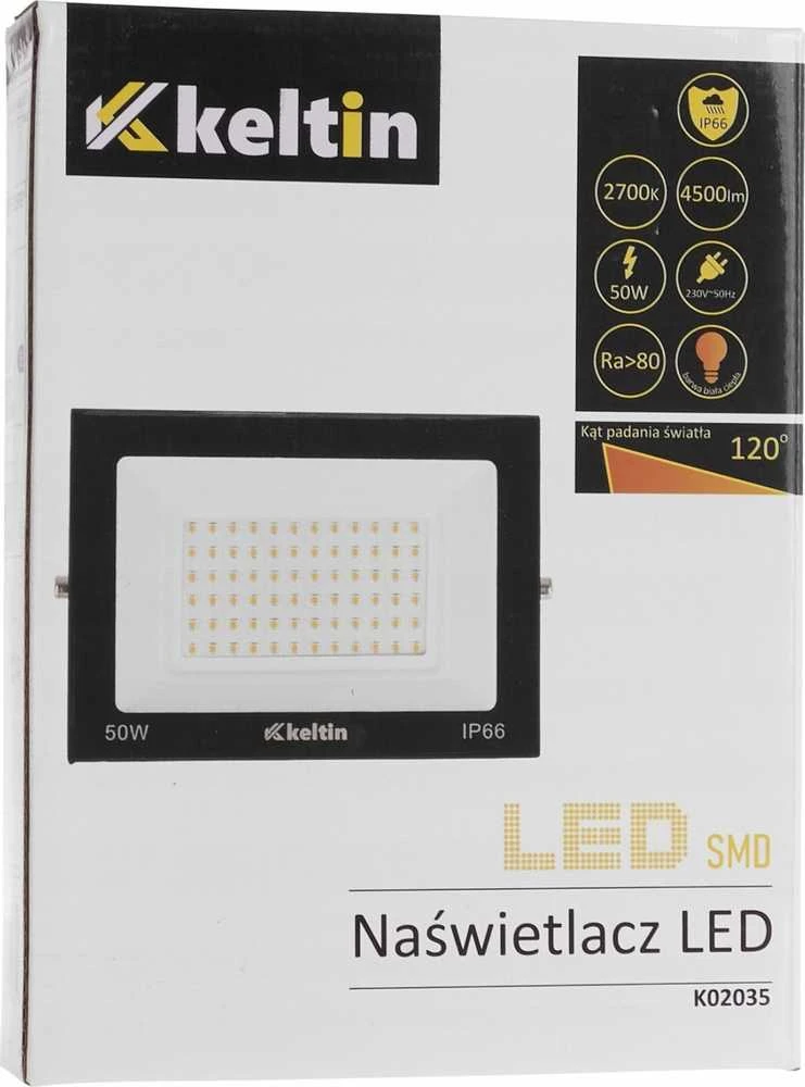 KELTIN prožektorius 50 W LED prožektorius – šiltai balta spalva 2700 K (50)