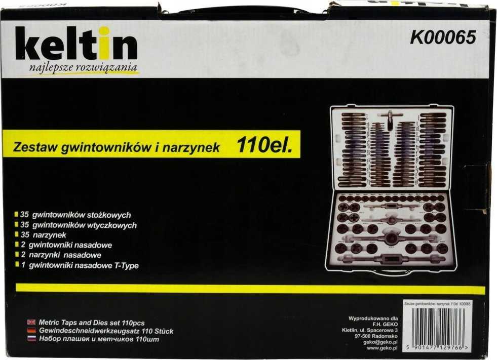 KELTIN sriegtuvų ir štampų rinkinys 110 vnt. (3)