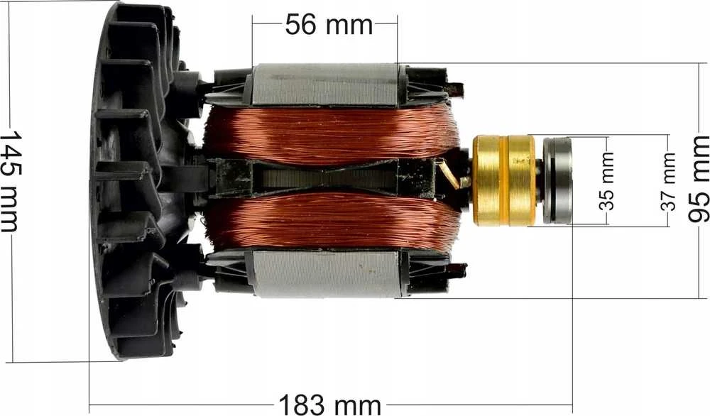 KELTIN rotorius degimo generatoriui 230/400V 2500W (1)