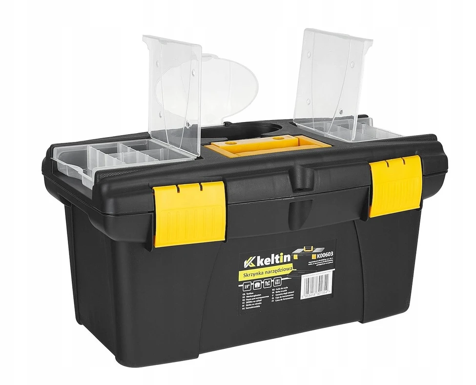 KELTIN Įrankių dėžė su organizatoriais plastikinė 19'' (6)