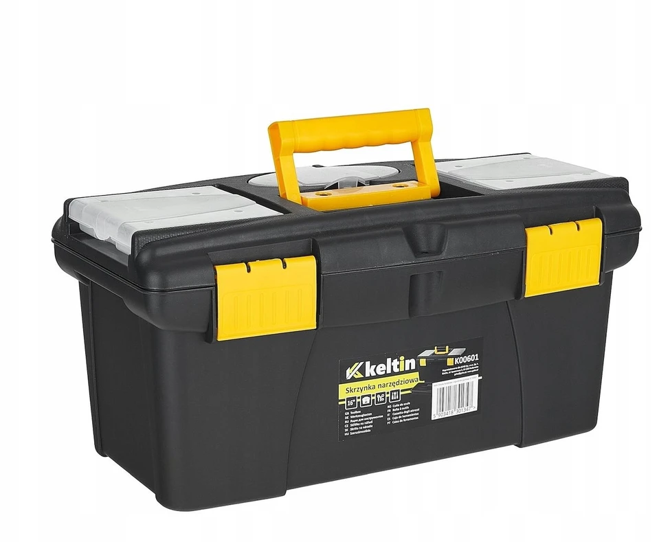 KELTIN Įrankių dėžė su organizatoriais plastikinė 16'' (6)