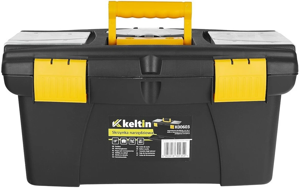 KELTIN Įrankių dėžė su organizatoriais plastikinė 19'' (6)