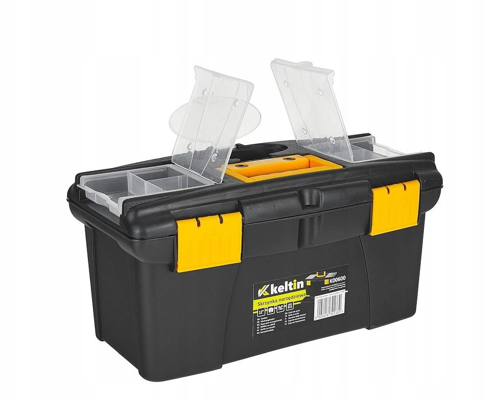KELTIN Įrankių dėžė su organizatoriais plastikinė 12'' (18)