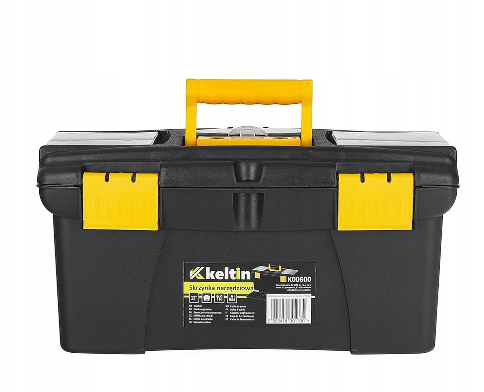 KELTIN Įrankių dėžė su organizatoriais plastikinė 12'' (18)