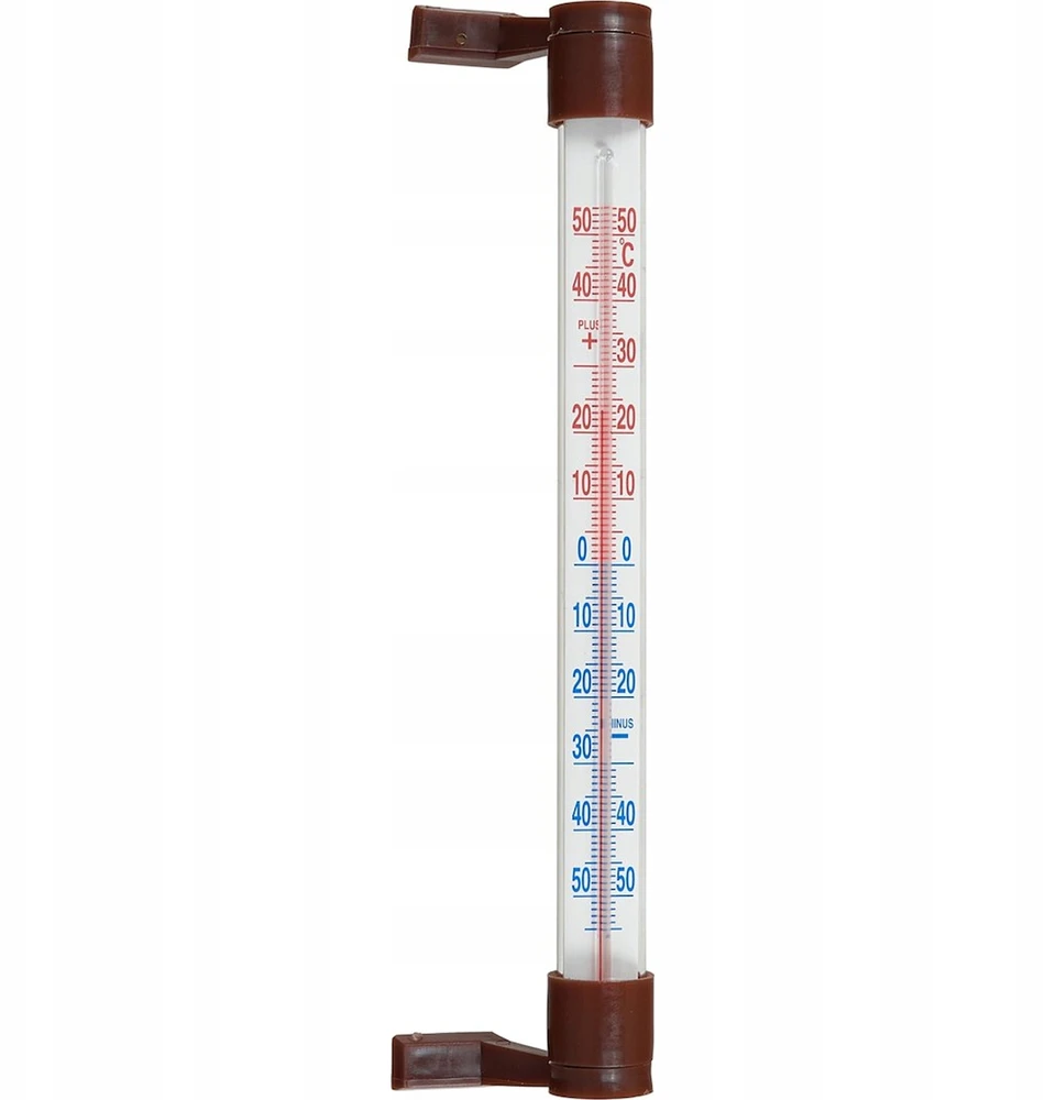 KELTIN Lauko termometras 205x17mm /rudi (12/120) (5903418304591)