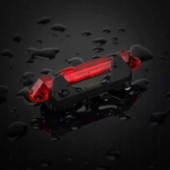 KELTIN Vandeniui atspari dviračio lemputė USB IPX4 – rinkinys priekis (800lm/900mAh) + galas (120lm/120mAh) (120)