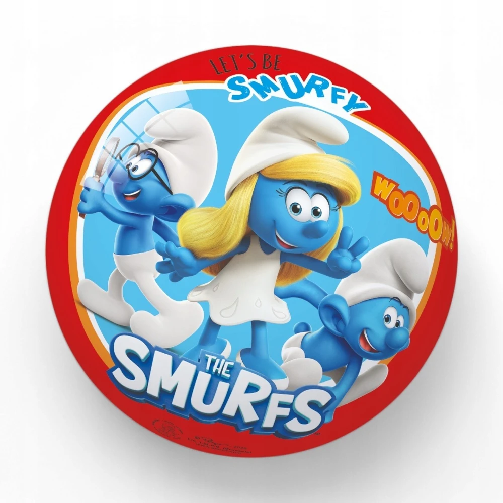 Sanifinas STAR kamuolys Smurfs 23 cm
