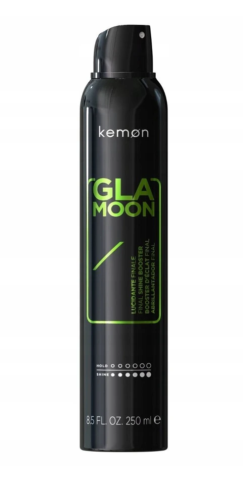 Kemon Glamoon Final Shine Booster blizgesio suteikiantis plaukų purškiklis, 250 ml