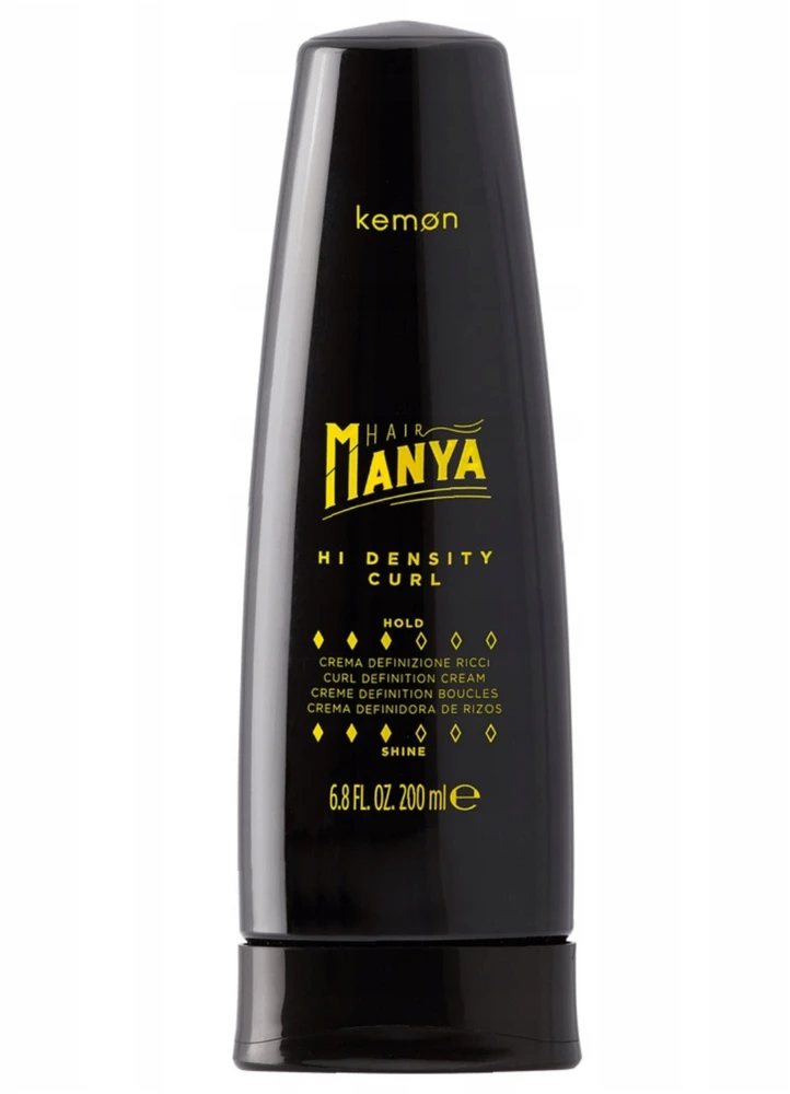 Kemon Hi Density Control Curl Defining Kreminis plaukų kremas, 200 ml