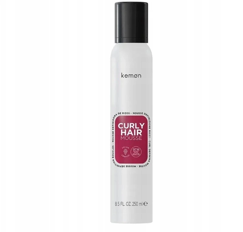 Kemon Skirtas garbanotiems plaukams Hair Mousse, 250 ml