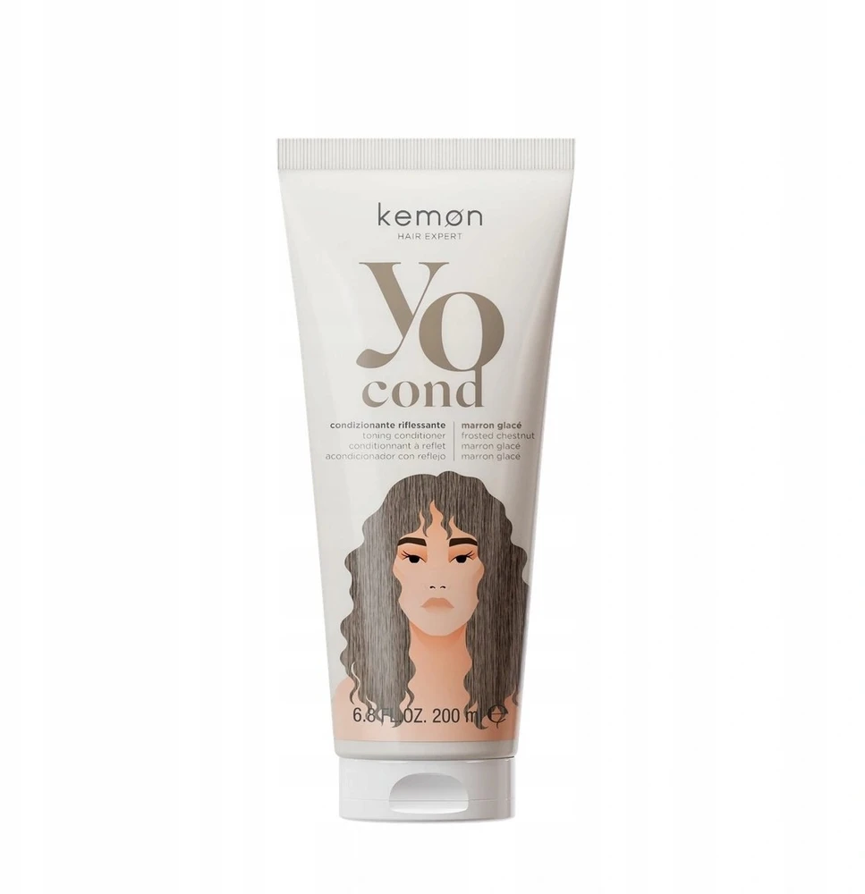Kemon Yo Marron Glacé Coloring Hair Color kondicionierius, 200 ml