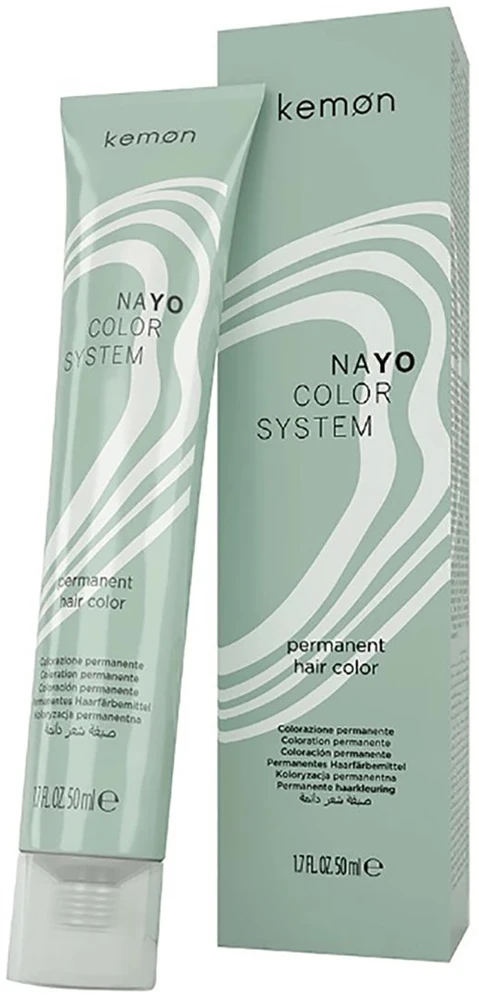 Kemon Nayo 7.2 nuolatiniai plaukų dažai 9 ypač šviesiems plaukams, 50 ml