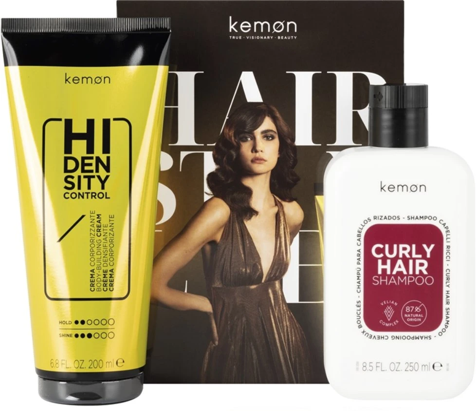 Kemon Hair Skirtas garbanotiems plaukams Set, 250 ml +, 200 ml