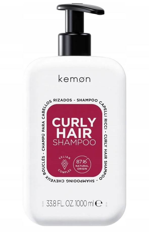 Kemon Skirtas garbanotiems plaukams Hair Šampūnas šampūnas, 1000 ml