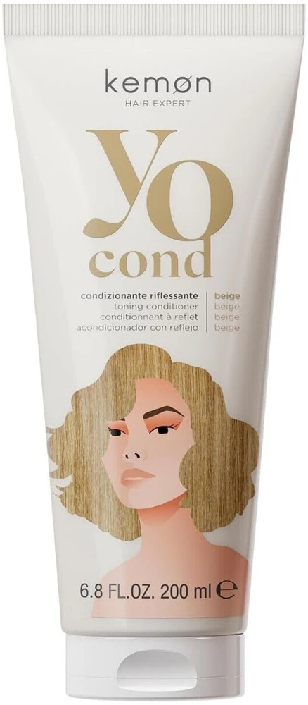 Kemon Yo rusvai gelsvas Coloring Hair Colour Conditioner, 200 ml