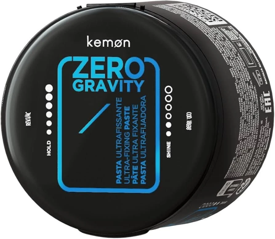 „Kemon Zero Gravity“ itin stipriai fiksuojanti pasta, 100 ml