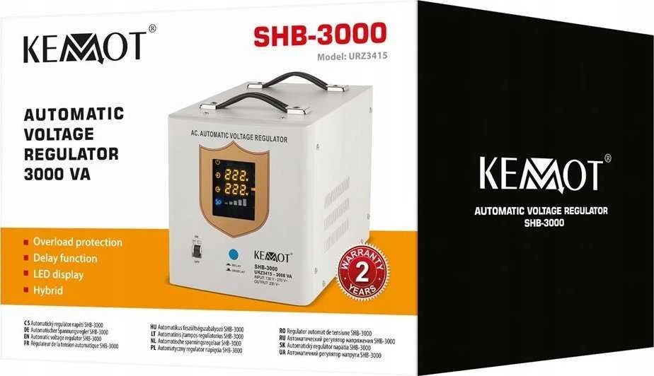 Kintamosios įtampos stabilizatorius KEMOT SHB-3000