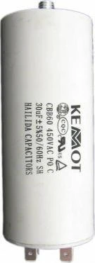 Kemot 30uF 450V kondensatorius su jungtimis