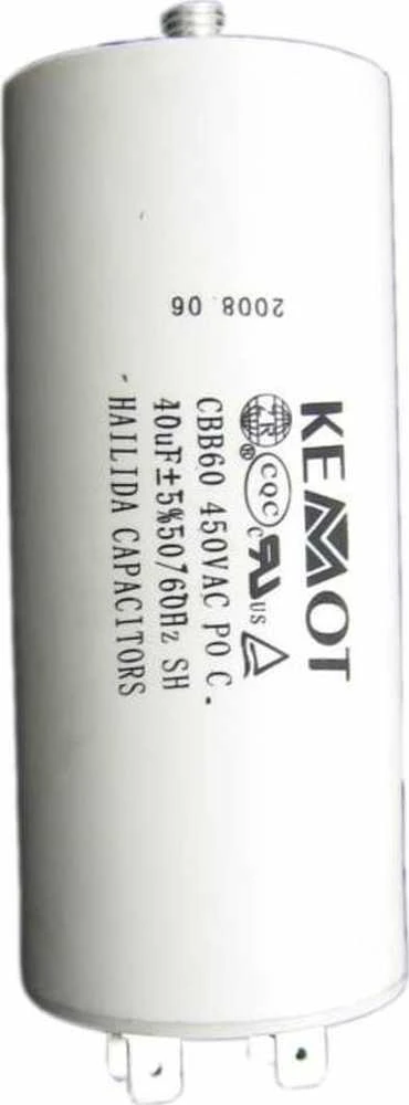 Rebel Kemot Variklio paleidimo kondensatorius 40uF 450V