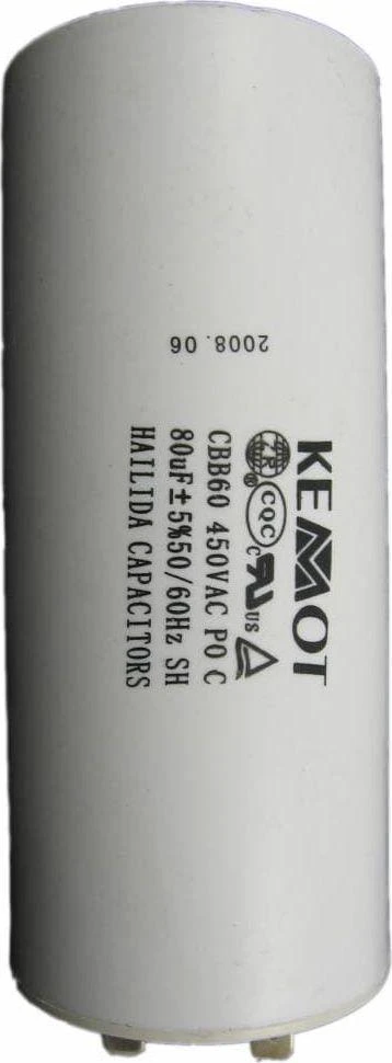 Rebel Kemot Variklio paleidimo kondensatorius 80uF 450V