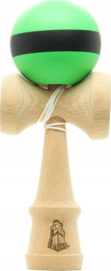 Yoyo Kendama žaislas, medinis/raudonas