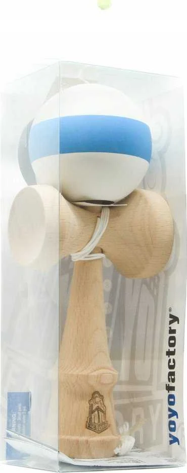 Yoyo Kendama žaislas, medinis/raudonas