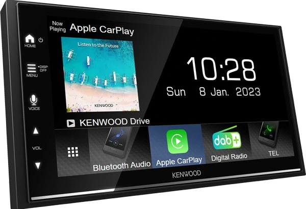 Automagnetola Kenwood, DMX-7722DABS 2-DIN WIFI multimedija, Bluetooth, USB