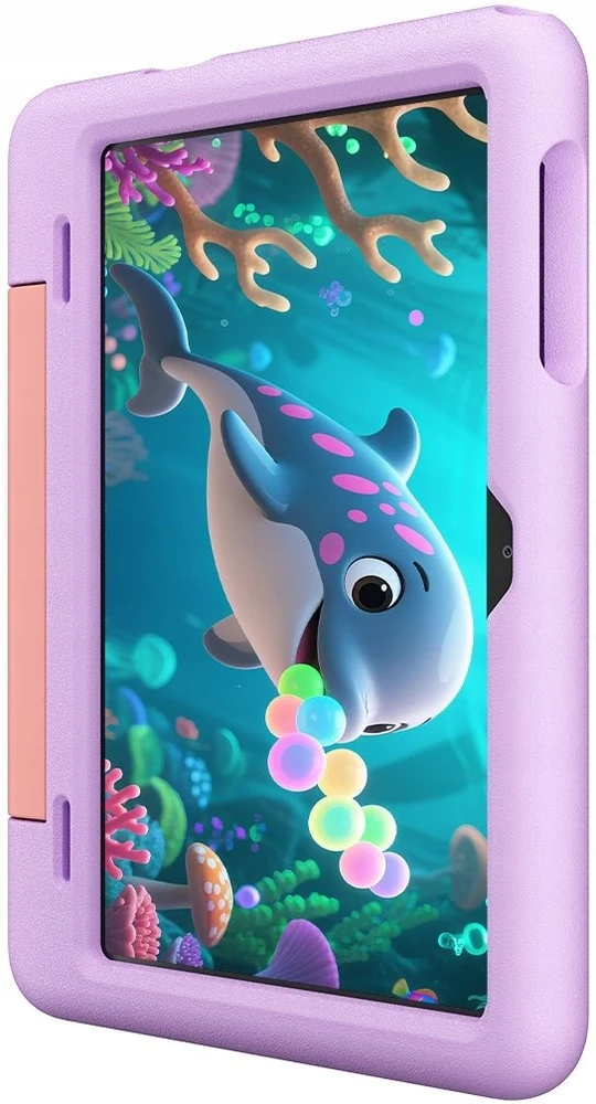 Planšetė Blackview Tab 20 Kids WiFi 10.1 colio 800x1280 HD 60Hz Unisoc Tiger T310 2Hz 4GB + 64GB 6600mAh kamera 5MP/8MP WiFi 5 Android 15 Unicom Violetinė