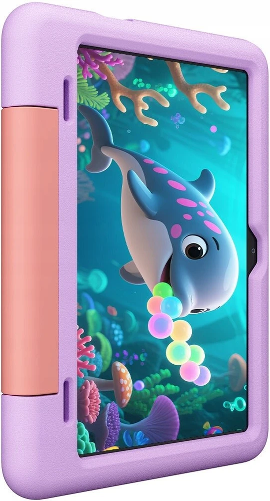 Planšetė Blackview Tab 20 Kids WiFi 10.1 colio 800x1280 HD 60Hz Unisoc Tiger T310 2Hz 4GB + 64GB 6600mAh kamera 5MP/8MP WiFi 5 Android 15 Unicom Violetinė