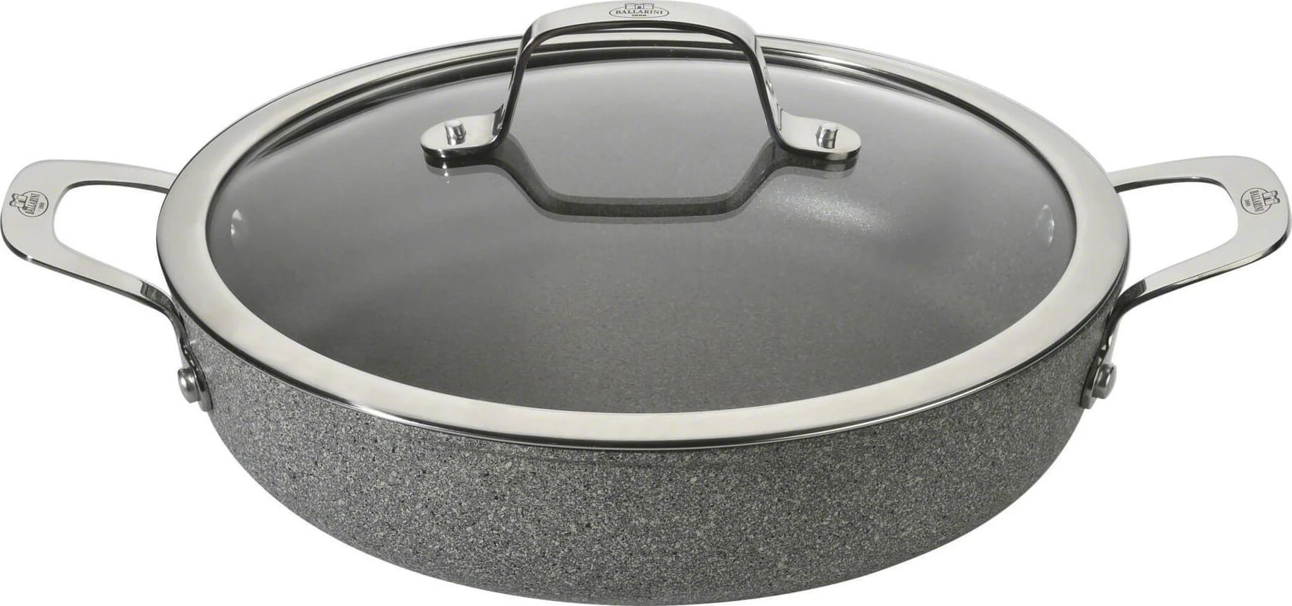 Keptuvė Ballarini Salina Granitium, Giliai su 2 rankenomis, Granitas, 28 cm 75002-810-0