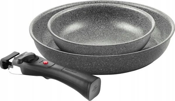 Keptuvių rinkinys Bellarini Toree, 24 + 28 cm, su viena nuimama rankena