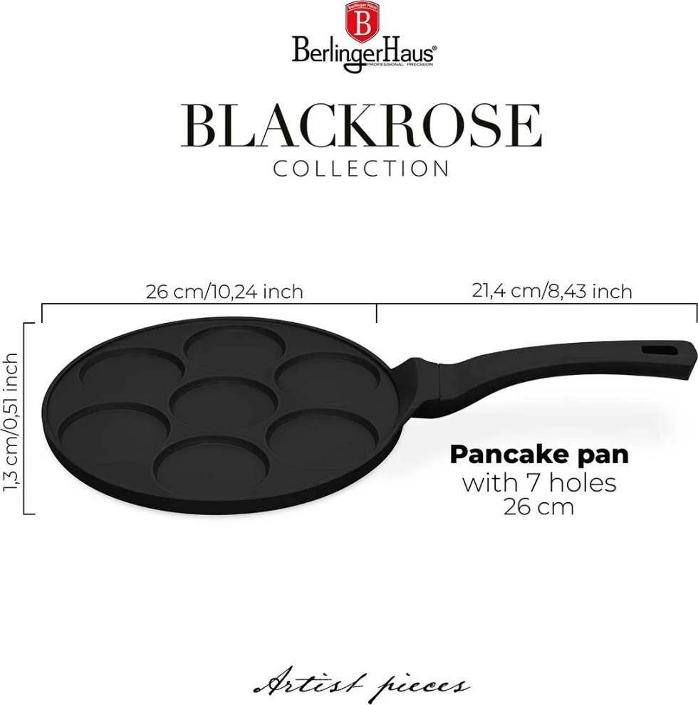 Keptuvė Berlinger Haus padalinta titano danga 26 cm