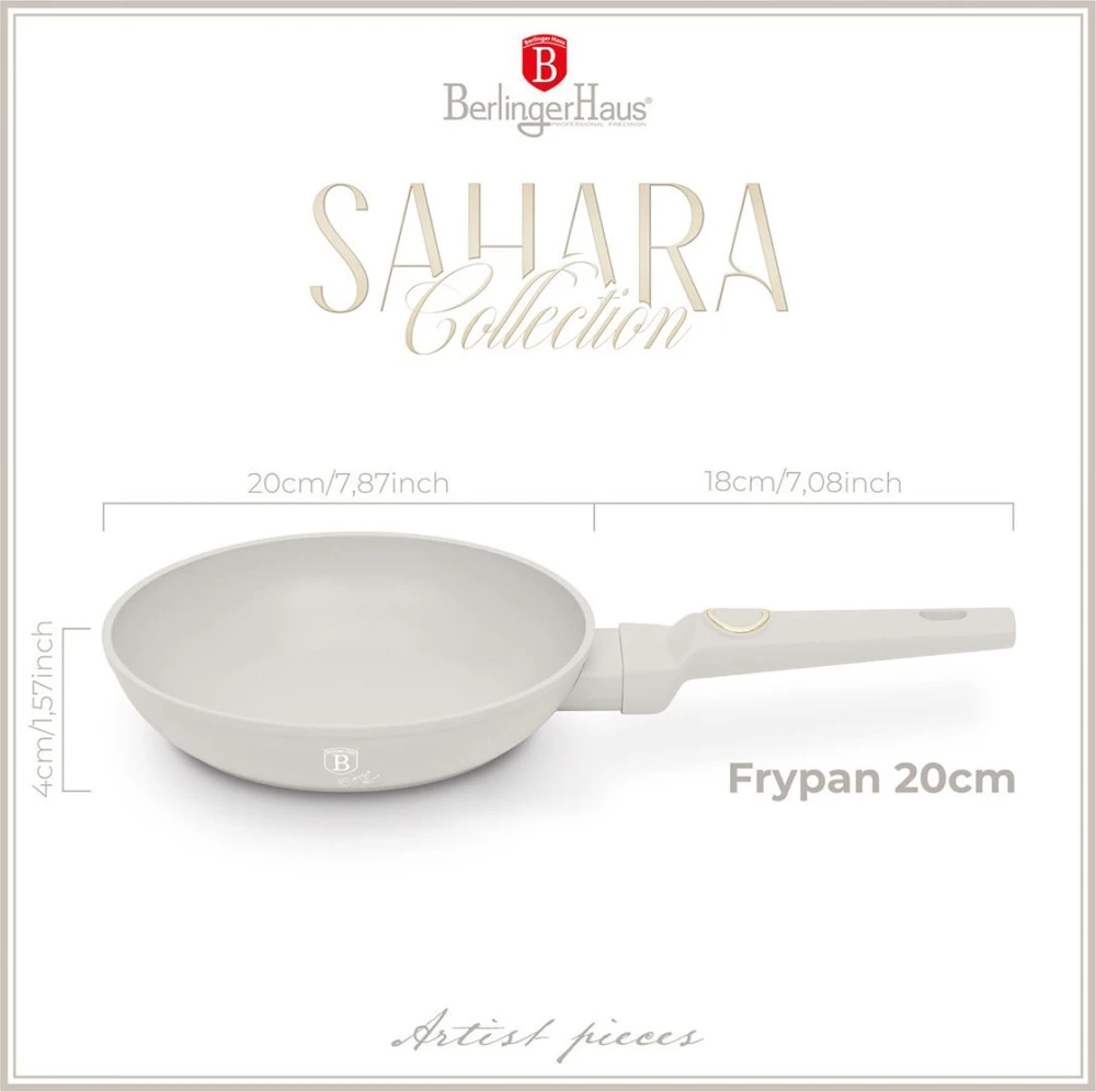 Keptuvė Berlinger Haus Tytanowa 20cm