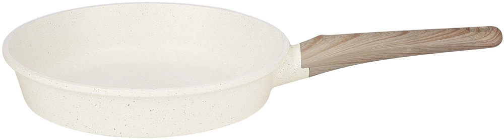 Keptuvė Brunbeste Granitinė marmurinė keptuvė NON-STICK indukcinė dujinė 20cm smėlio spalvos BRUNBESTE BB-5535