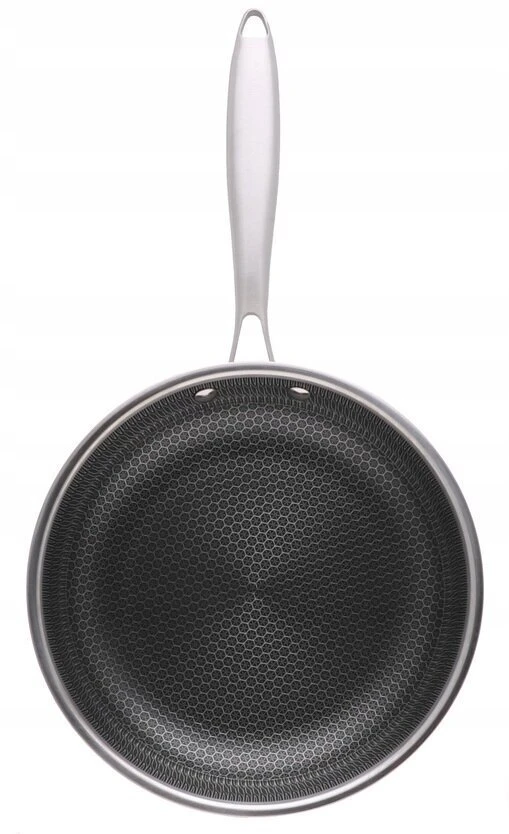 Brunbeste keptuvė PLIENINĖ KEPTUVĖ 26cm SU MEDAUS KORIO DANGteliu 5551