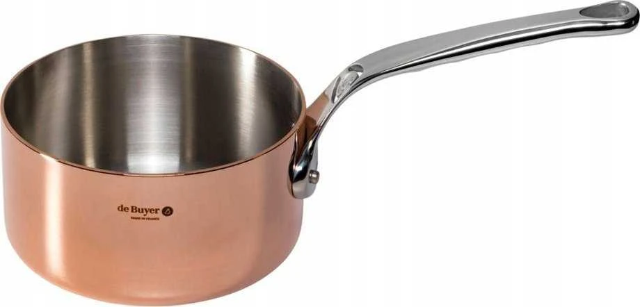 De Buyer Prima Matera puodas vario/plieno 14 cm indukcinis