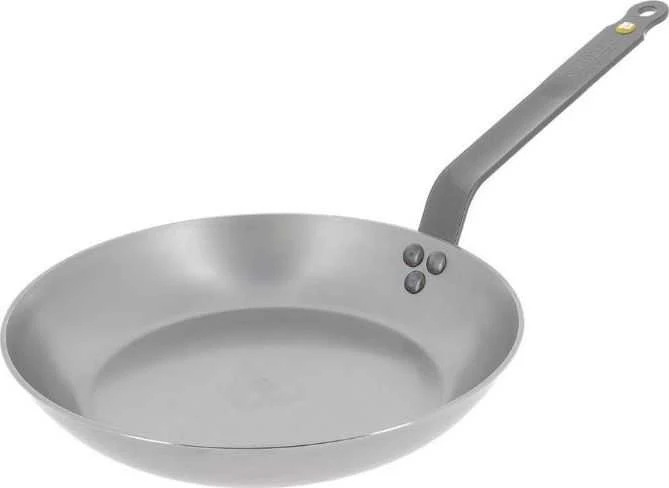 Virtuvės Įrankis - De Buyer Geležinė Indukcinė Keptuvė Mineral B 26cm Sidabrinė