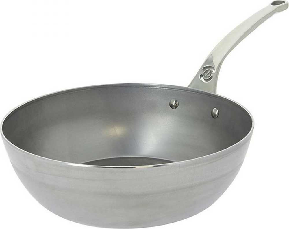 De Buyer Deep skillet, 28 cm, 8.7 cm, Mineral B Pro