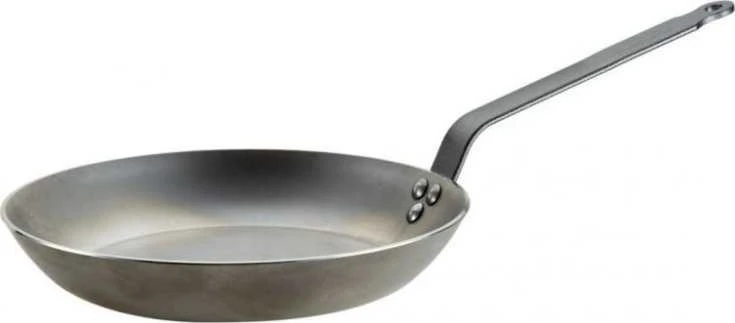 DE BUYER Apvali keptuvė, skersmuo 24 cm CARBONE PLUS