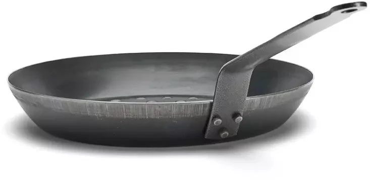 De Buyer Perforated frying pan for vegetables, diameter 28 cm, #Outdoor