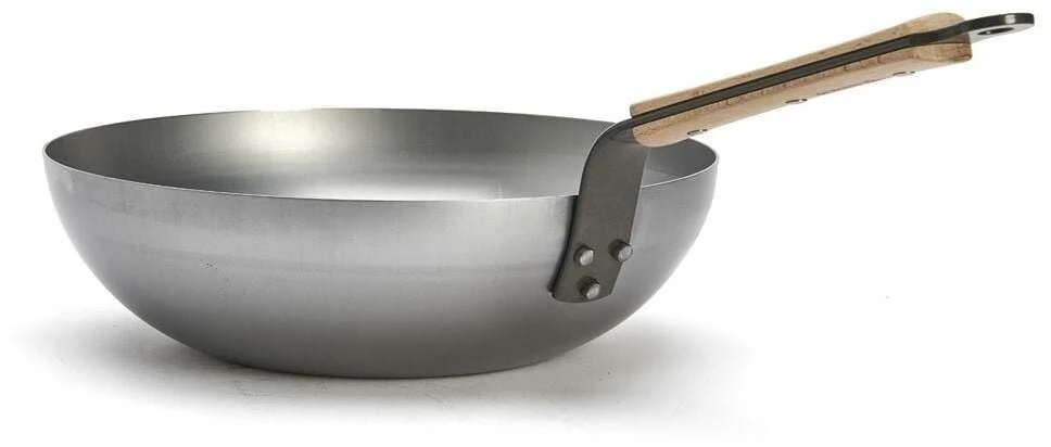 De Buyer Wok, 32 cm, Mineral B Bois