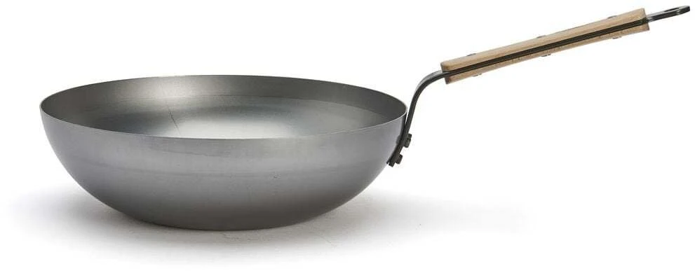 De Buyer Wok, 32 cm, Mineral B Bois