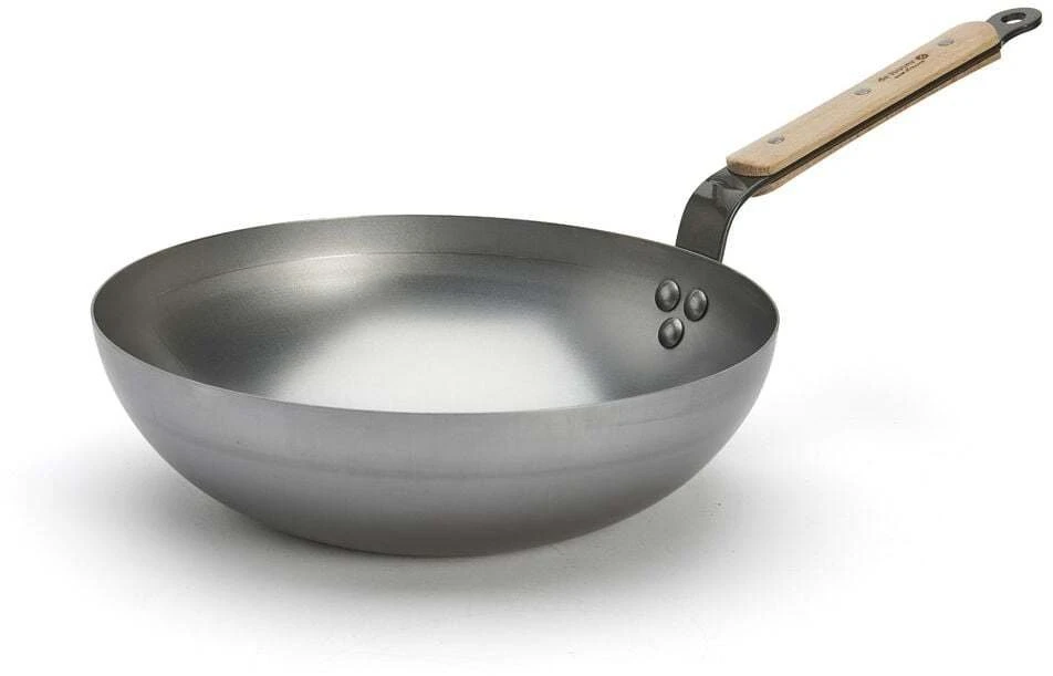 De Buyer Wok, 32 cm, Mineral B Bois
