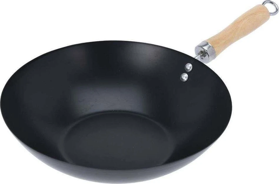 Excellent Houseware Wok keptuvė plieninė neprideganti 30 cm