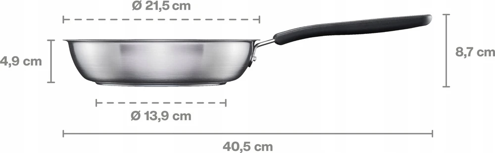 Fiskars FF keptuvė 20cm su keramine danga